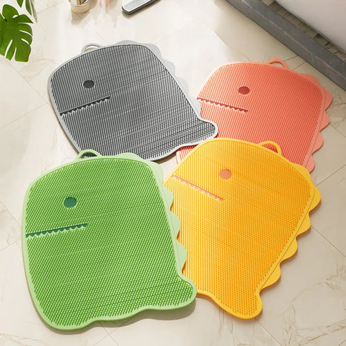 Dinosaur Foot Massage Scrubber Mat — Dead Skin Remover