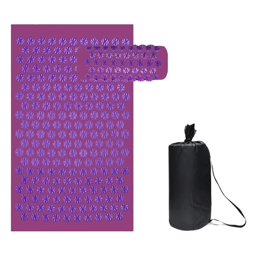 3-Piece Acupressure Mat, Pillow & Foot Massager Set