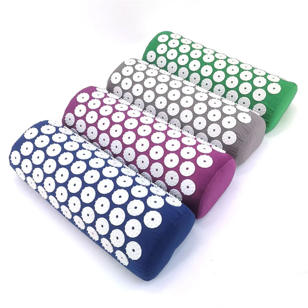 Acupressure Spike Mat & Pillow Set — Natural Pain Relief & Stress Release