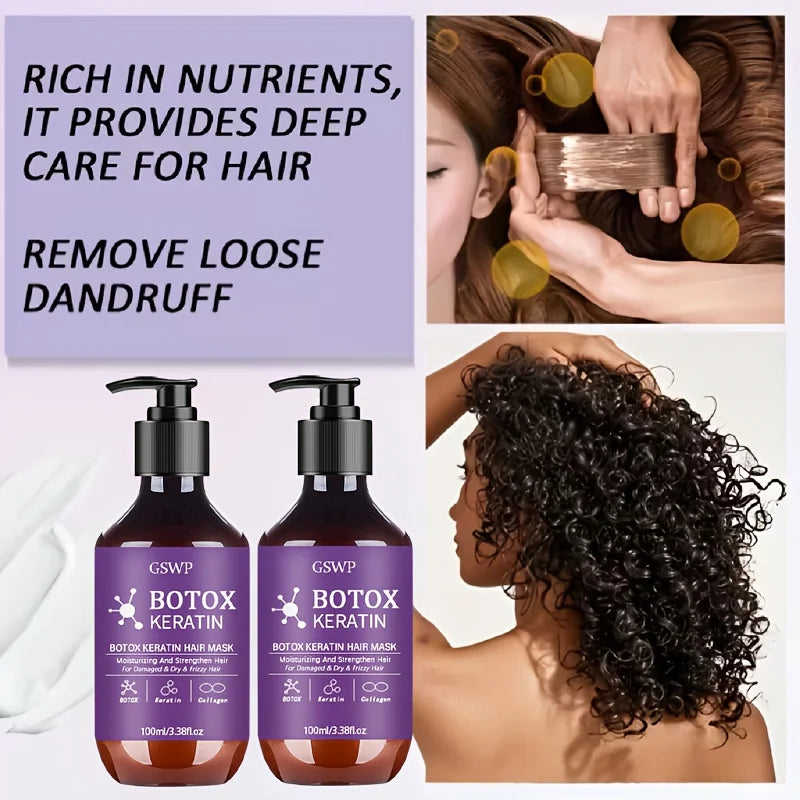 Keratin & Collagen Deep Repair Hair Mask