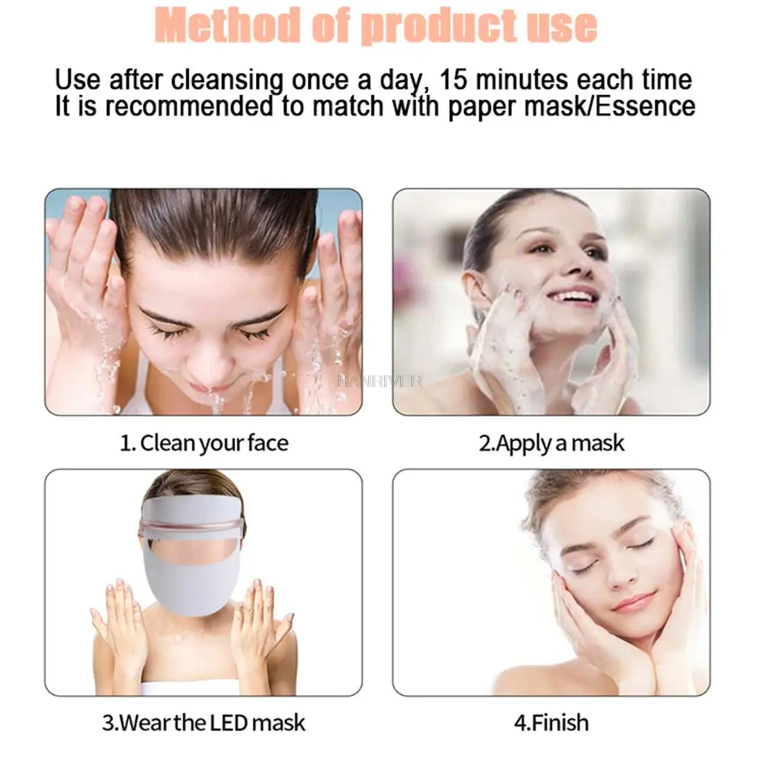 LED Photon Light Therapy Face Mask — Anti-Ageing & Skin Rejuvenation