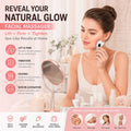Electric heated gua sha face massager