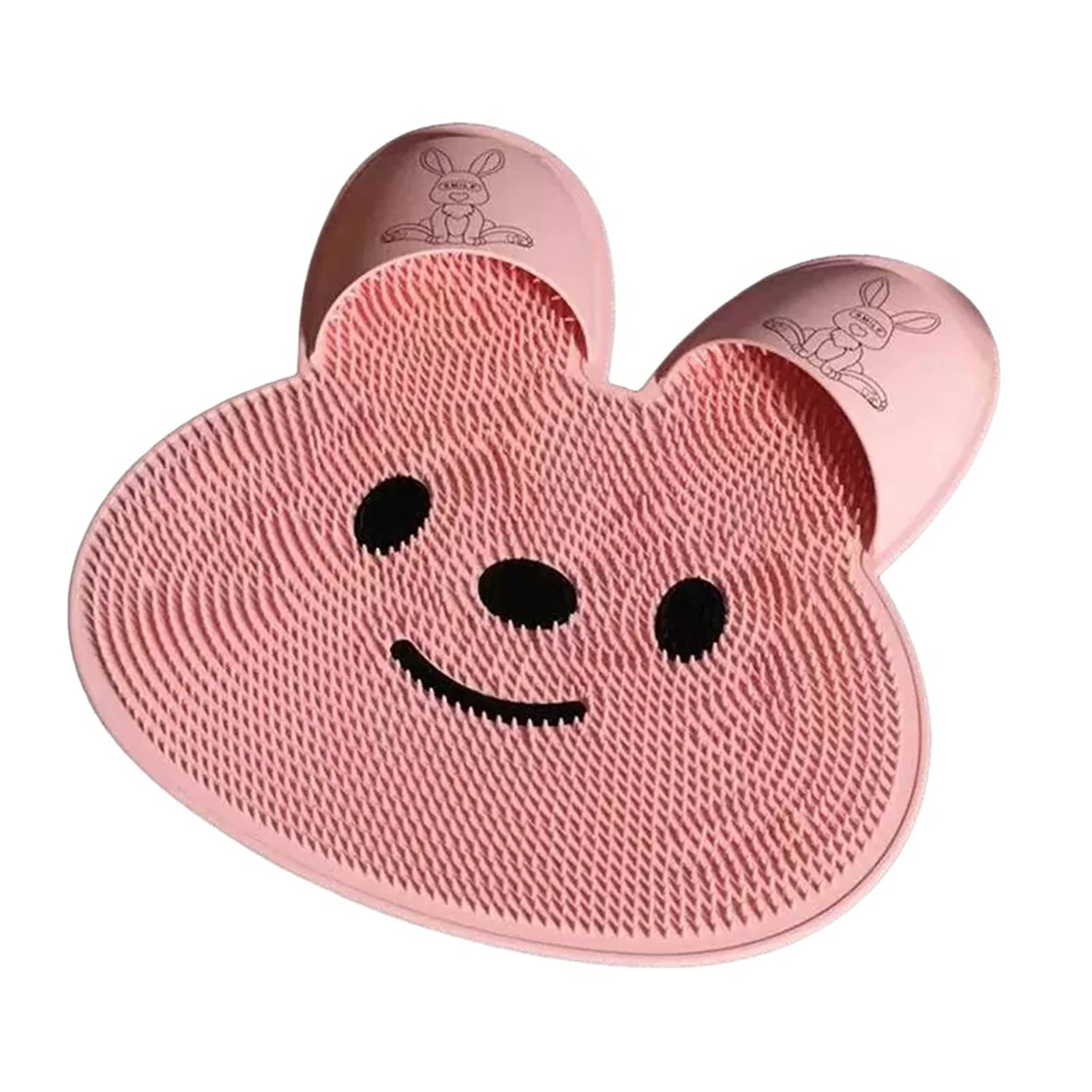 Non-Slip Silicone Foot Scrubber Mat — Hands-Free Bath Massager