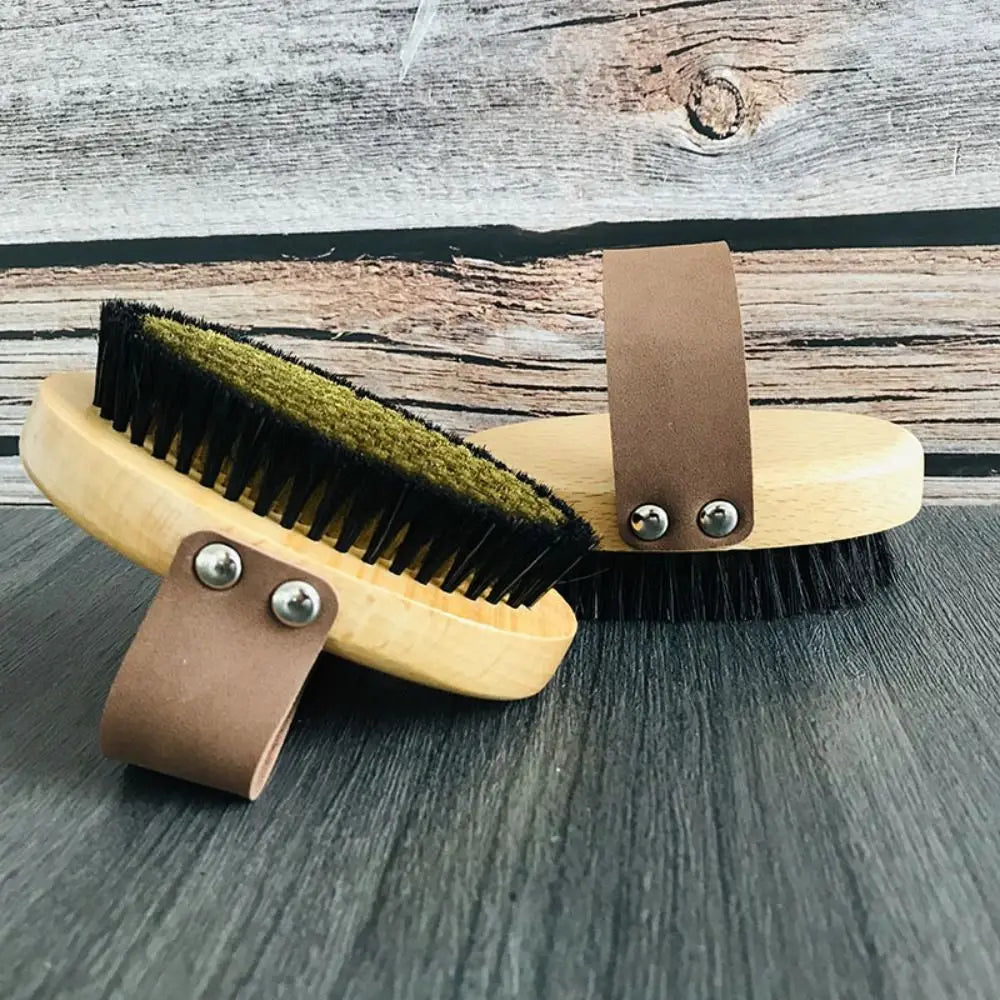 Copper Wire Body Dry Brush — Deep Exfoliation & Circulation Boost
