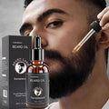 YURHERSU 30ml New Facial Hair and Beard Growth Oil Is Suitable for Men's Thick, Soft, Smooth, Nutritious Beard Oil Beard