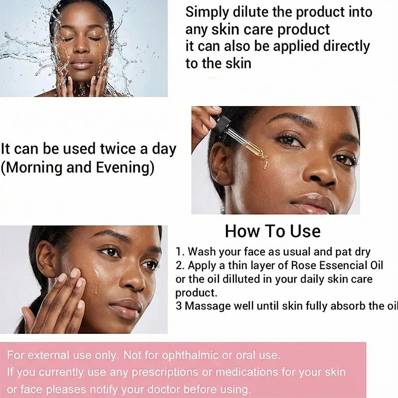 Rose Water Facial Moisture Serum