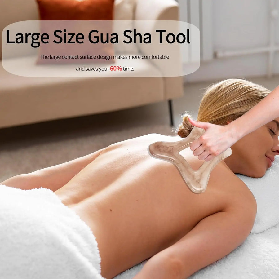 Large Resin Body Gua Sha Tool