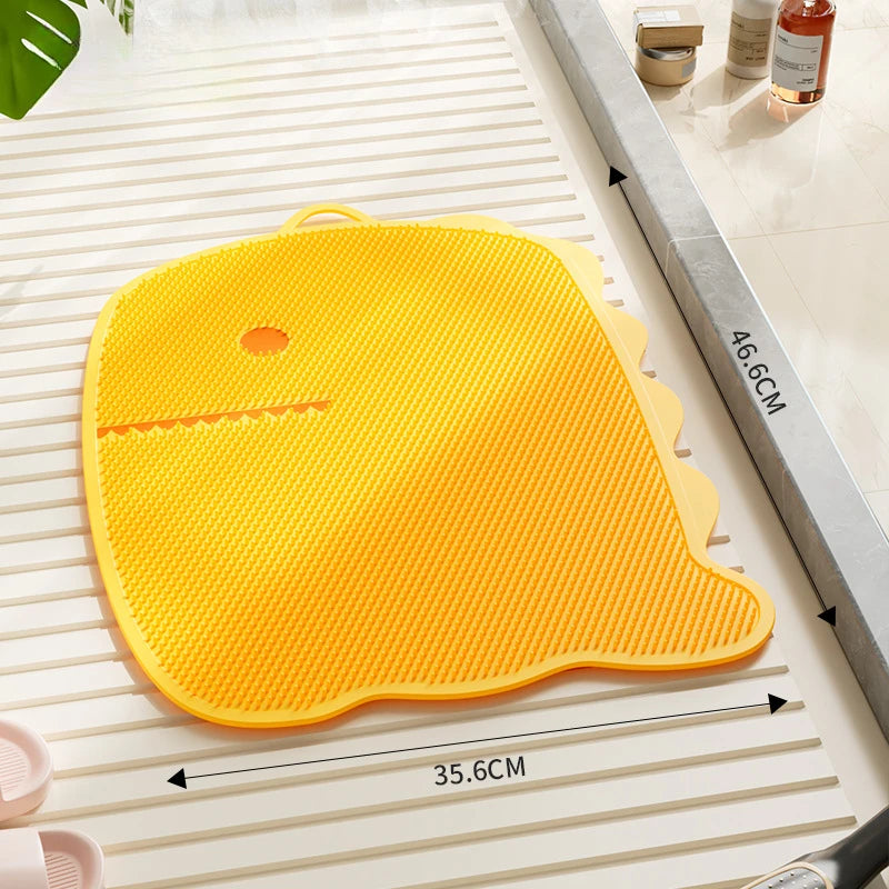 Dinosaur Foot Massage Scrubber Mat — Dead Skin Remover