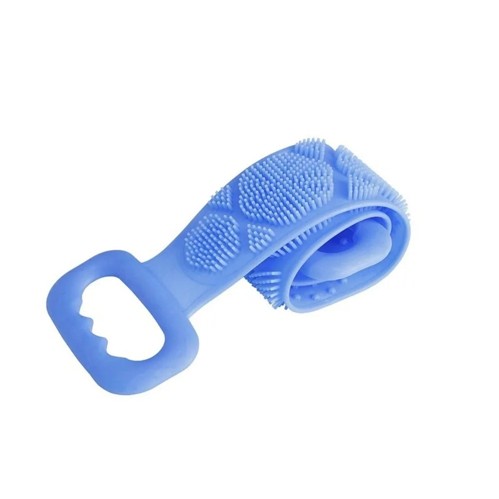 Silicone Long Belt Back Scrubber — Body Peeling & Shower Massage