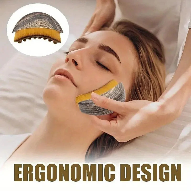 Lymphatic Drainage Sculpting Face Contour Brush