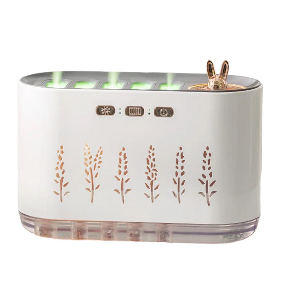 7-Colour LED Aroma Diffuser & Humidifier — Music Sync Night Light
