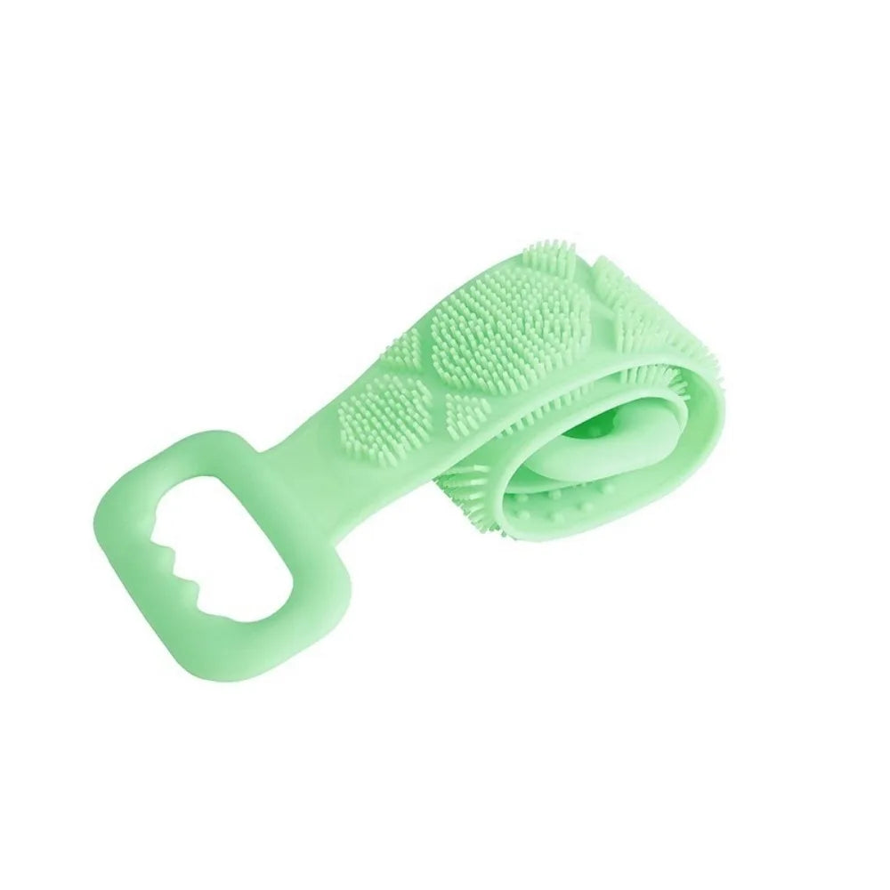 Silicone Long Belt Back Scrubber — Body Peeling & Shower Massage