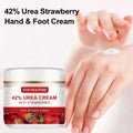42% Urea Strawberry Hand and Foot Cream,moisturizes Andsmooths Your Hands and Feet Suitable for Men and Women of All Ski
