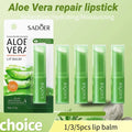 Refreshing Moisturizing Repair Lip Balm Aloe Vera Vitamin Essence Double Protection Moisturizing Hydrating Lip Balm Beauty Skincare