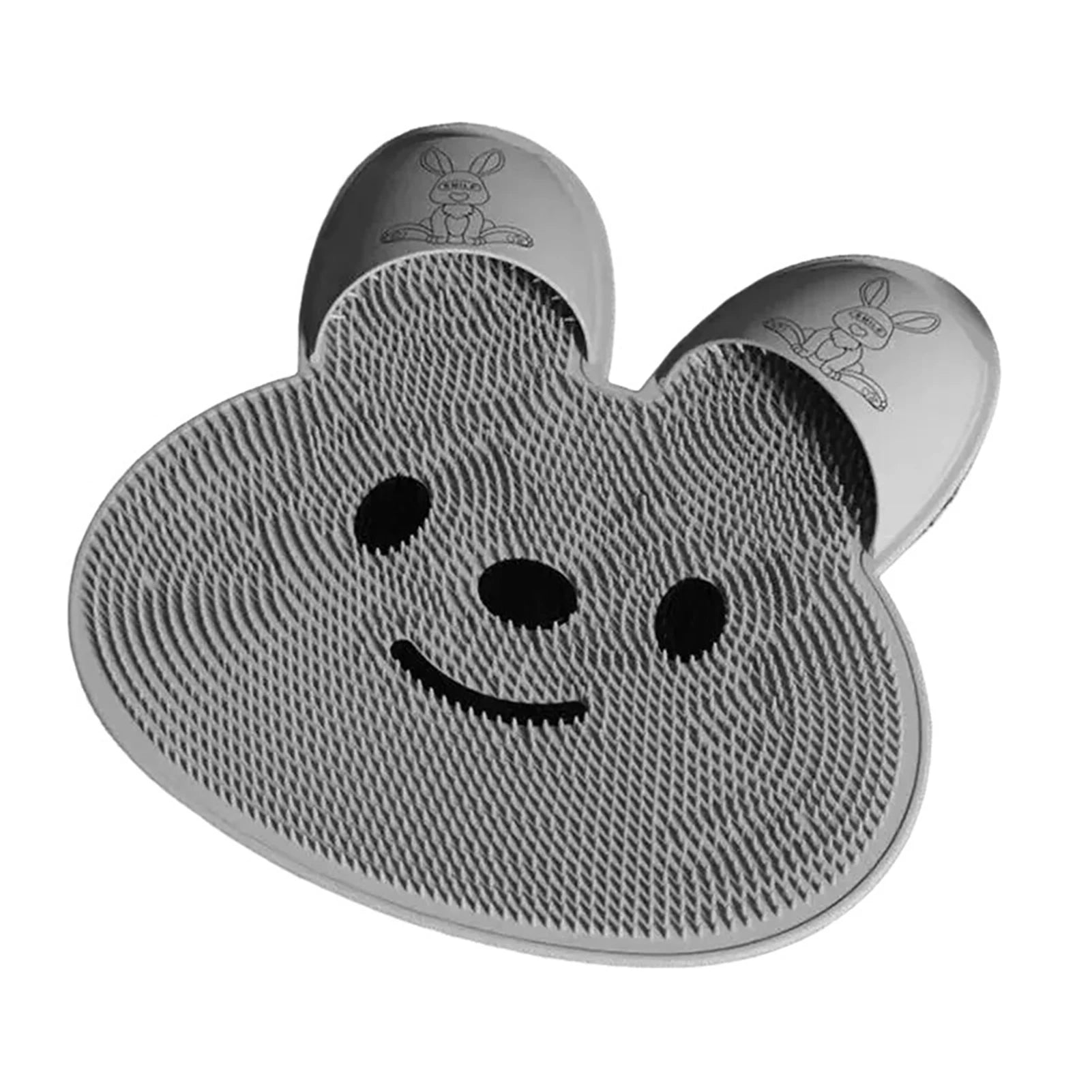 Non-Slip Silicone Foot Scrubber Mat — Hands-Free Bath Massager