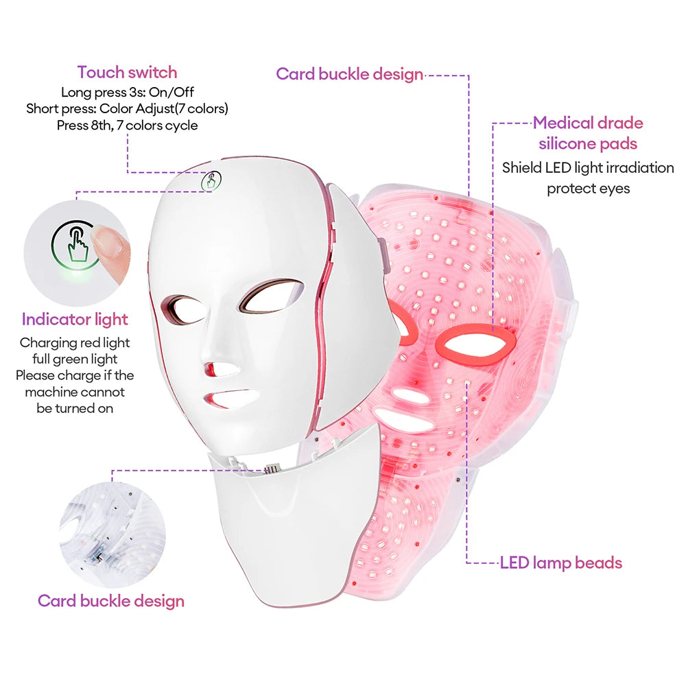 GlowTherapy Red Light Mask