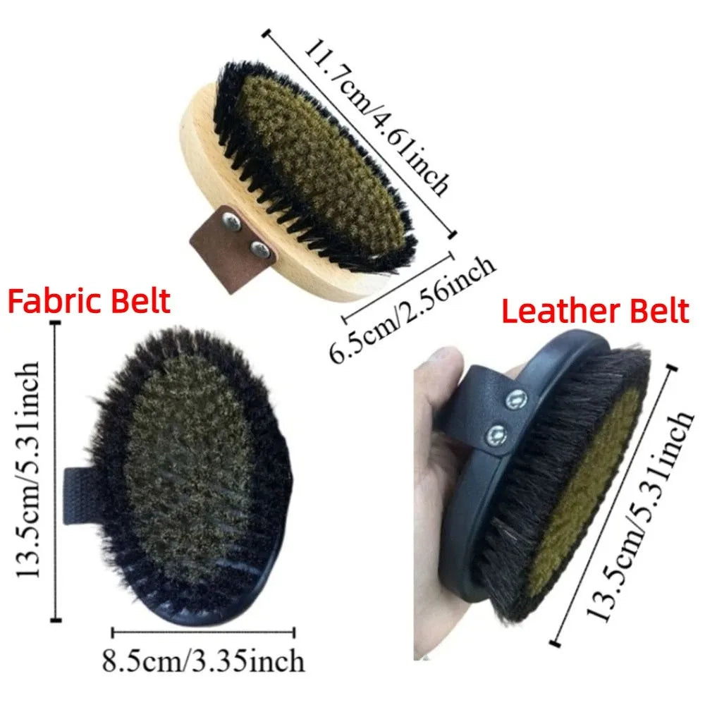 Copper Wire Body Dry Brush — Deep Exfoliation & Circulation Boost