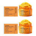 120G 1/2/3PCS Turmeric Body Scrub - All-Natural Exfoliator for Body, Face, Hand & Foot, Gently Moisturizes & Brightens Skin Care