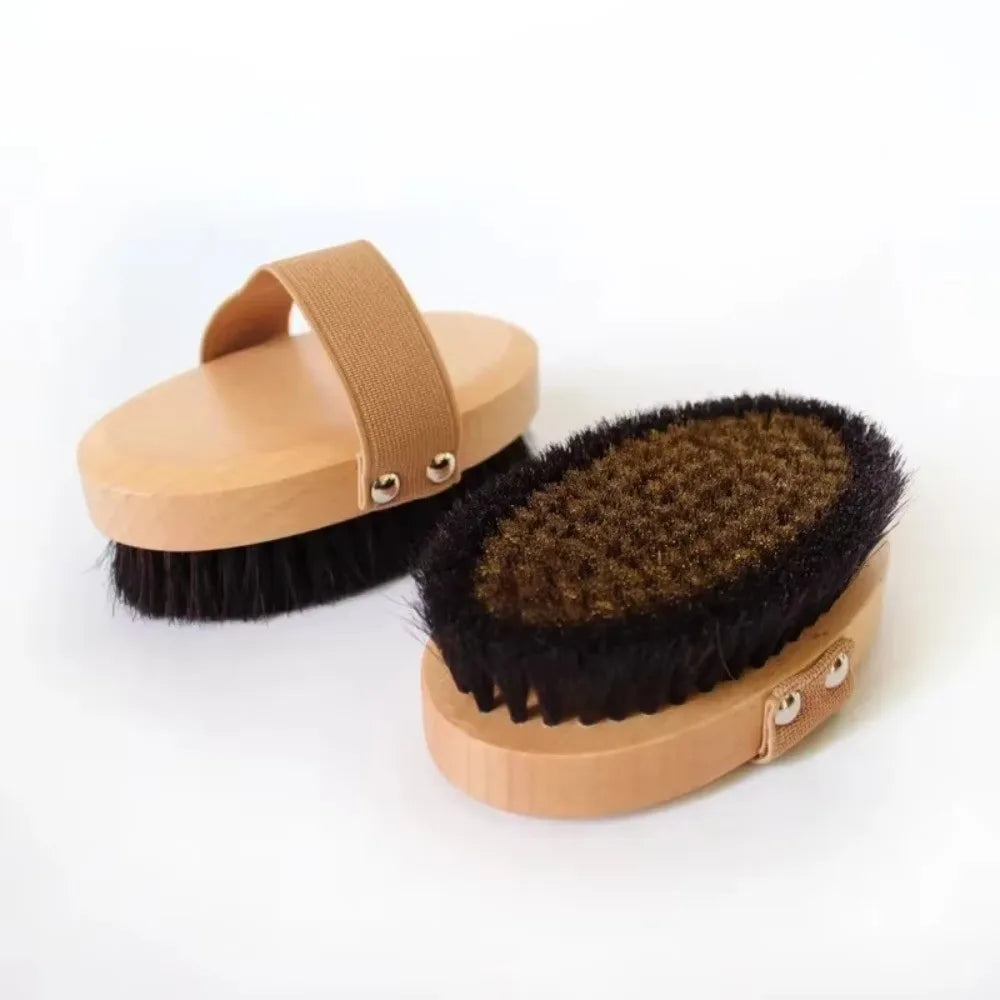 Copper Wire Body Dry Brush — Deep Exfoliation & Circulation Boost