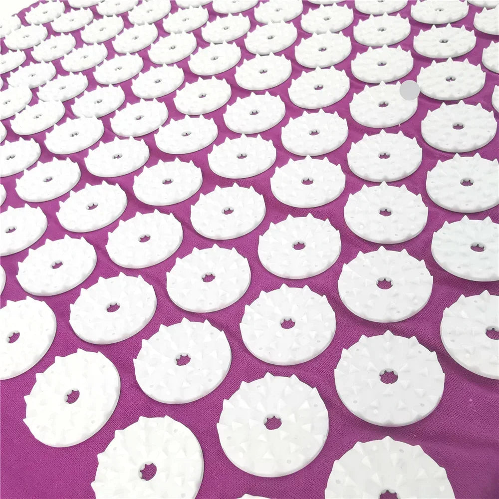 Acupressure Spike Mat & Pillow Set — Natural Pain Relief & Stress Release