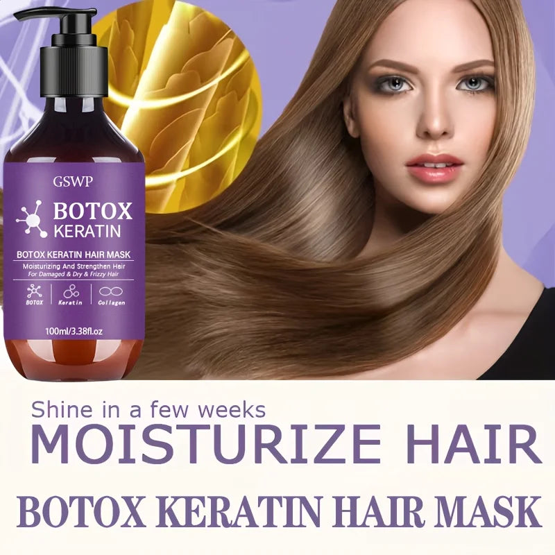 Keratin & Collagen Deep Repair Hair Mask