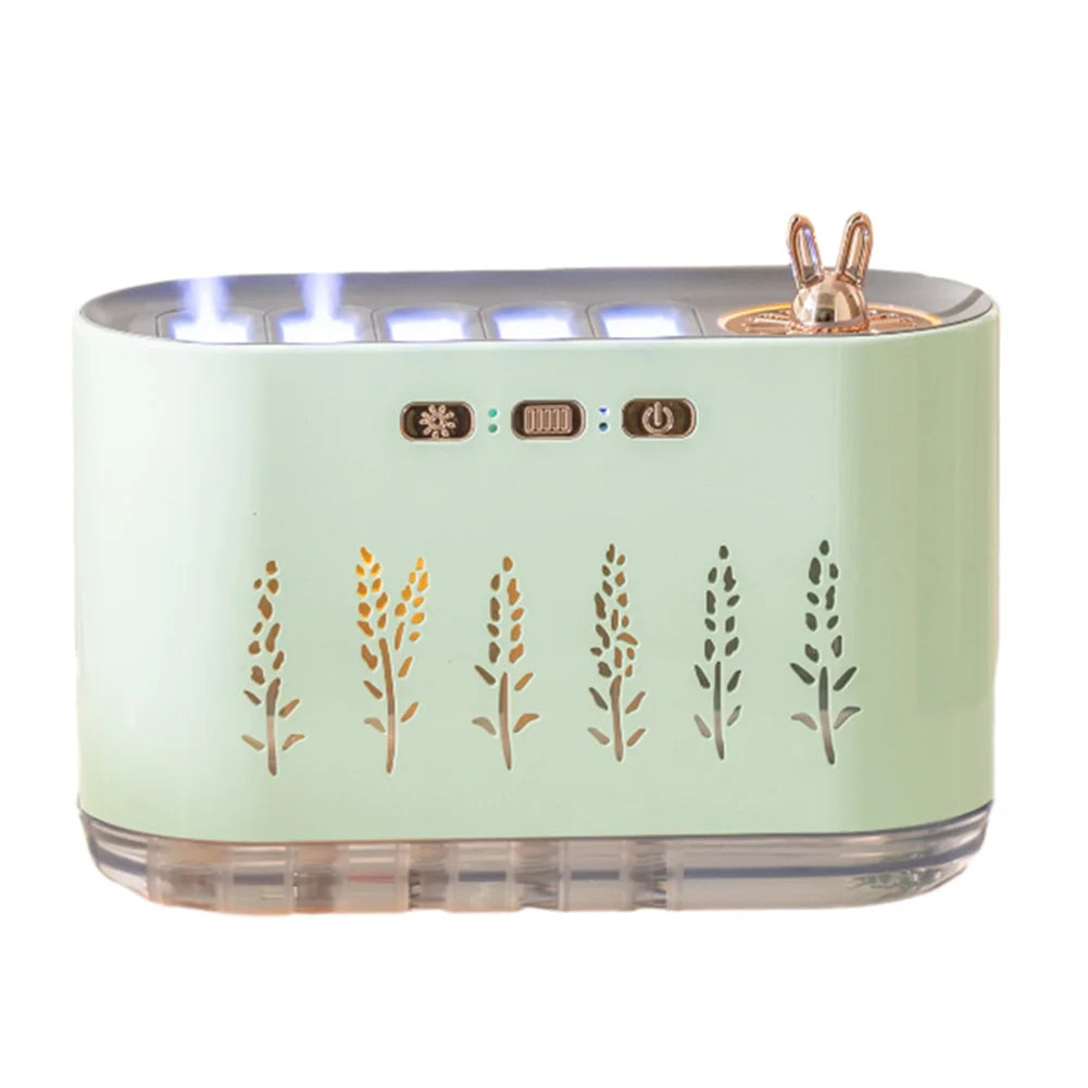 7-Colour LED Aroma Diffuser & Humidifier — Music Sync Night Light