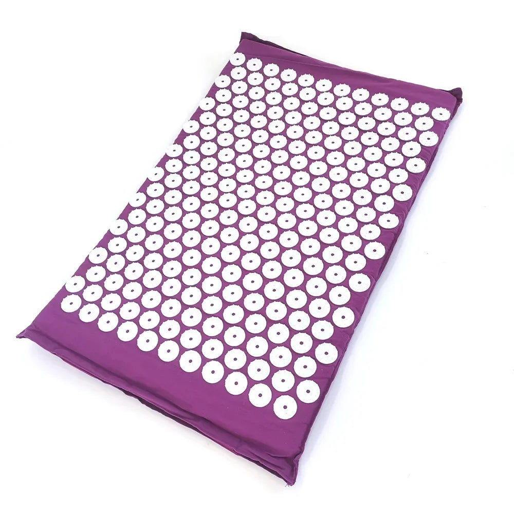 Acupressure Spike Mat & Pillow Set — Natural Pain Relief & Stress Release