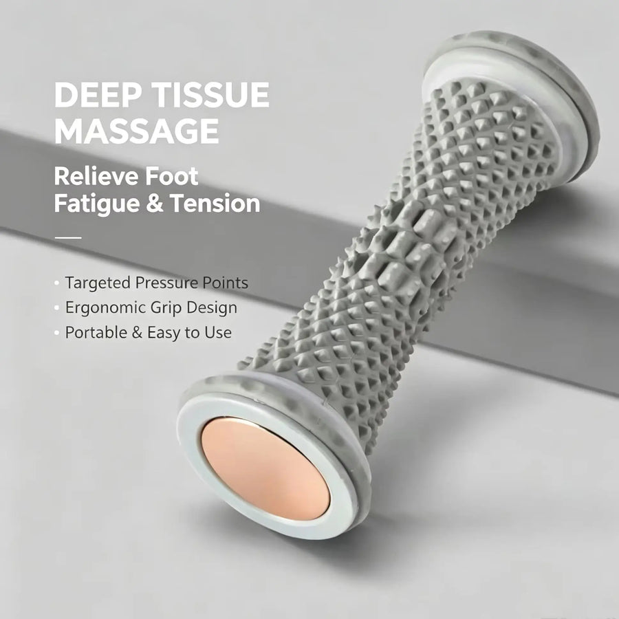 Plastic Manual Foot Roller Massage Ball Plantar Fascia Massager Yoga Foot Roller Relieve Foot Soreness Muscle Relax Tool