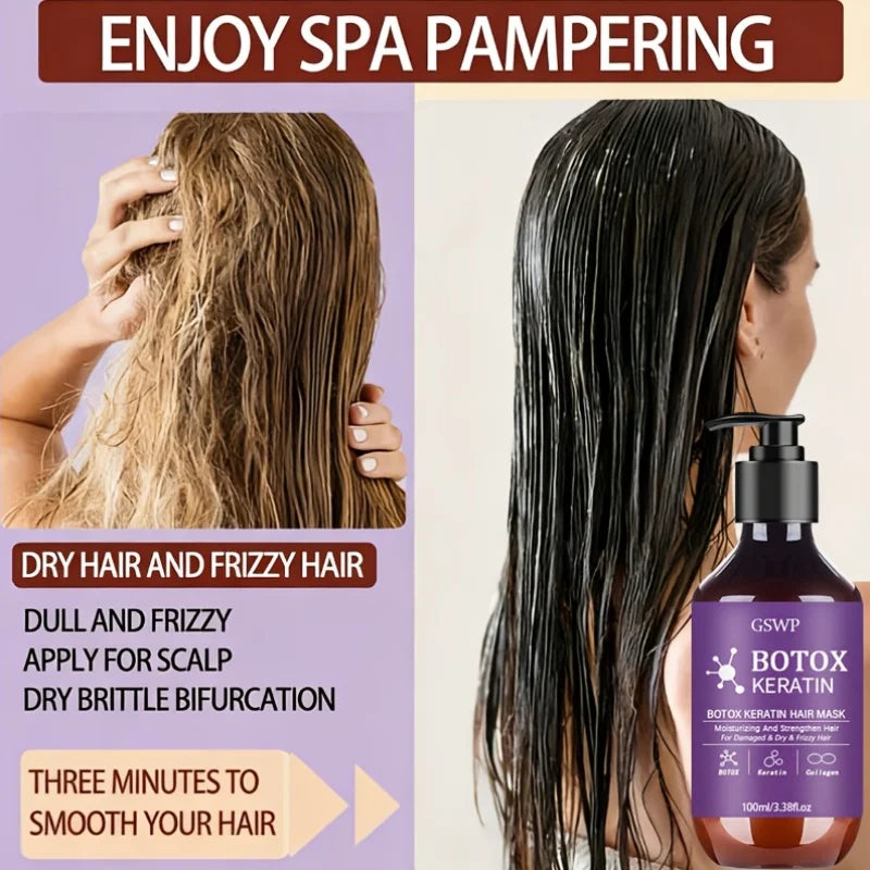 Keratin & Collagen Deep Repair Hair Mask