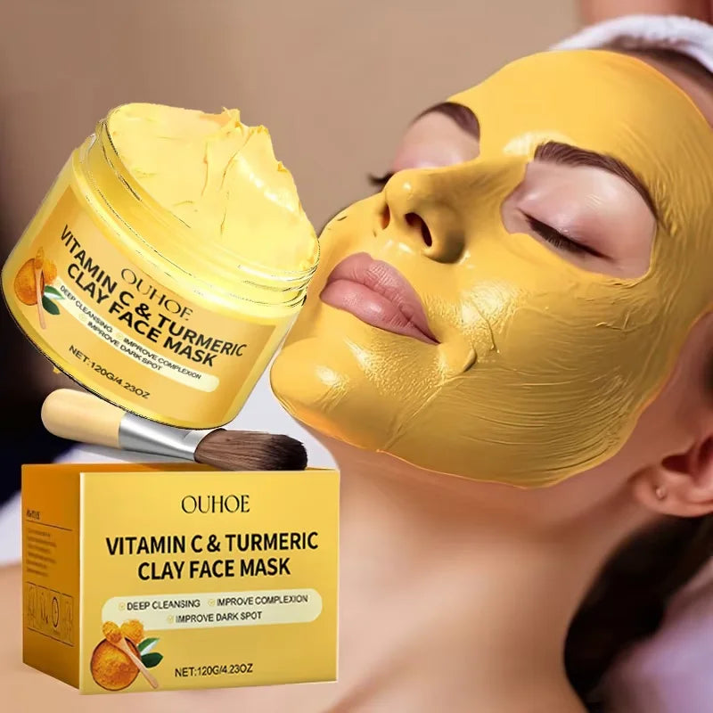 Turmeric & Vitamin C Glow Clay Mask