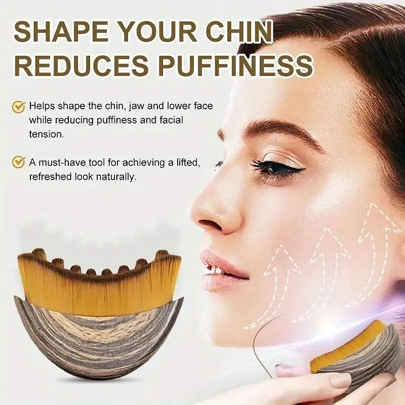 Lymphatic Drainage Sculpting Face Contour Brush