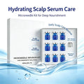 Microneedle Hair Regrowth Care Kit Serum Deep Nourishing Hydrating Calming Scalp Treatment Strengthen Hair Follicles Hair Care
