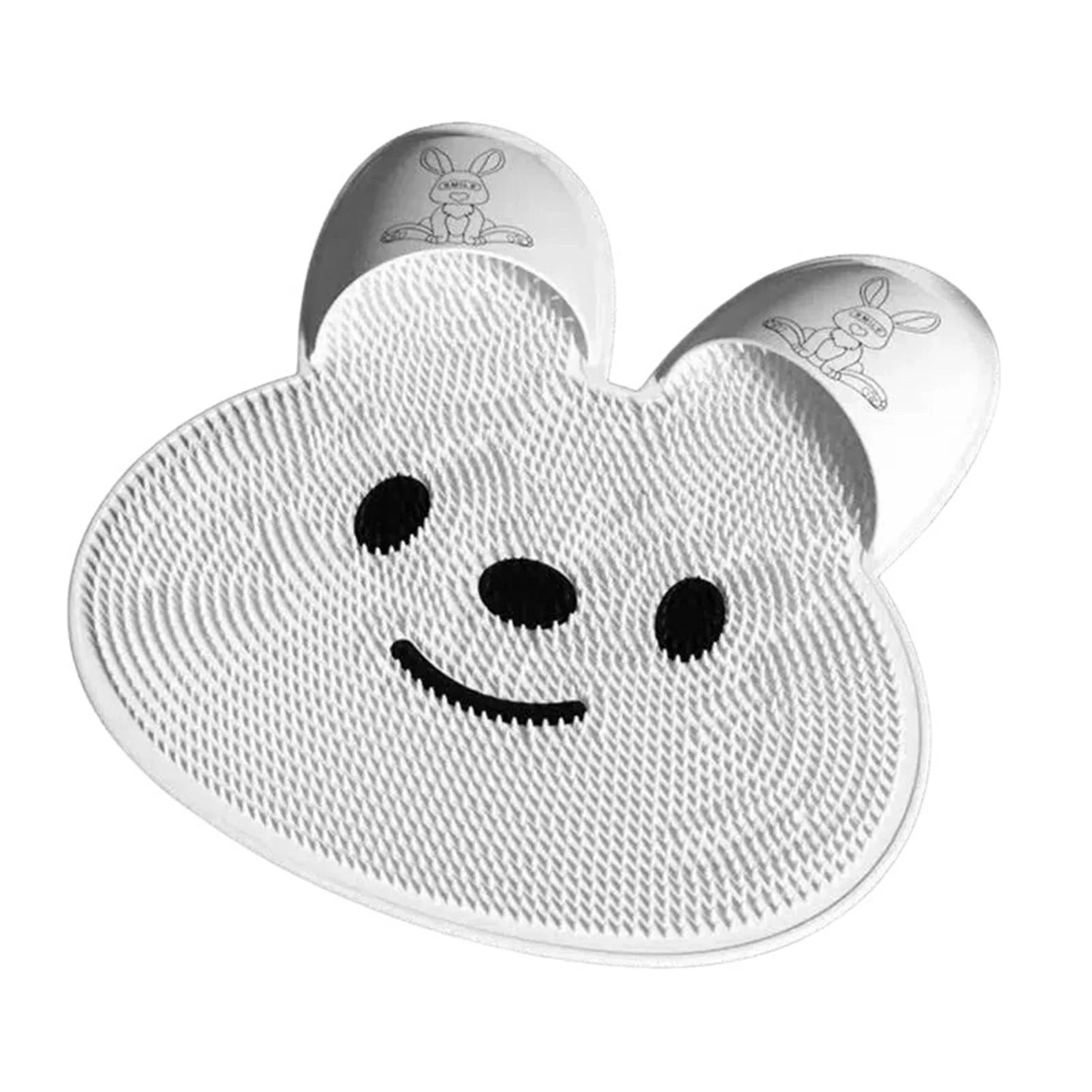 Non-Slip Silicone Foot Scrubber Mat — Hands-Free Bath Massager