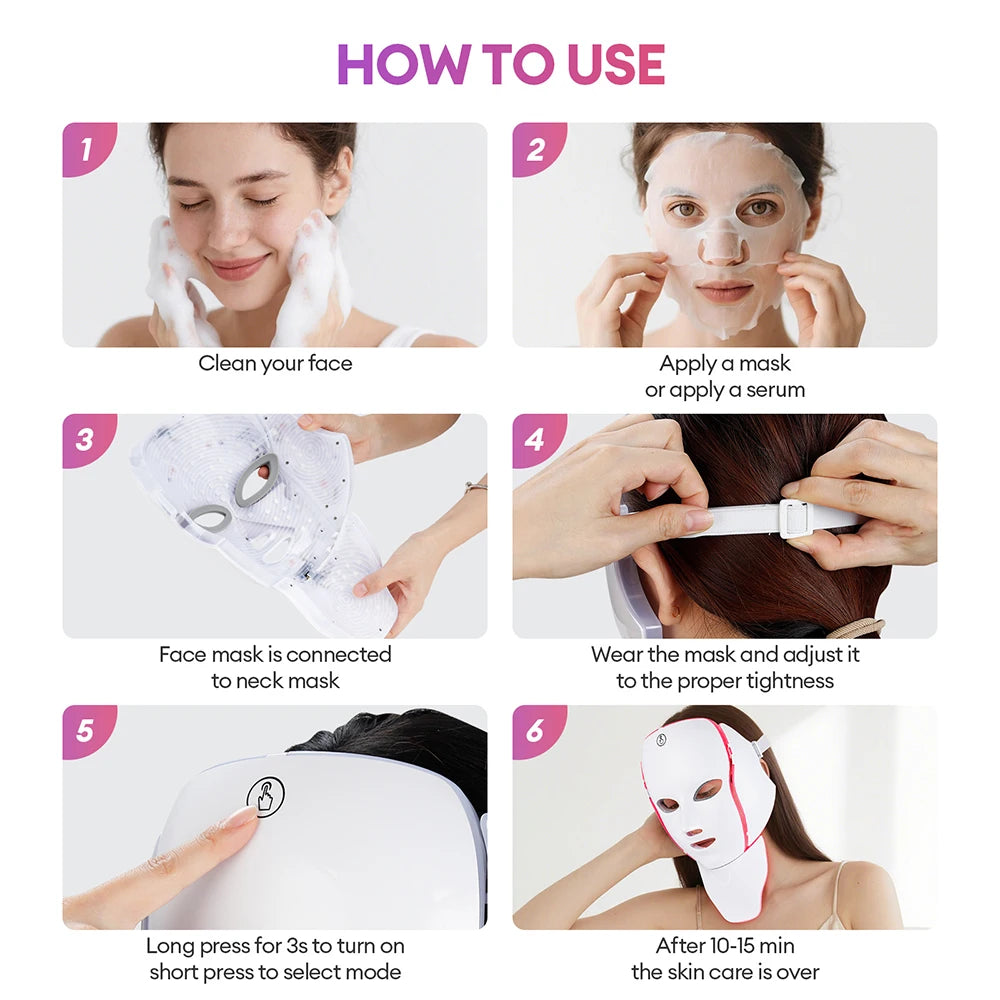 GlowTherapy Red Light Mask