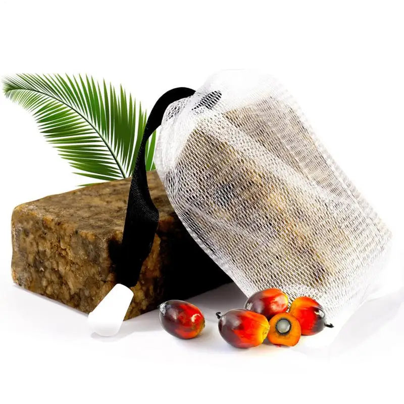 African Black Soap Deep Cleaning Exfoliate Facial Moisturizing Skin Smoothing Face body Soap Nourishing and revitalizing soap